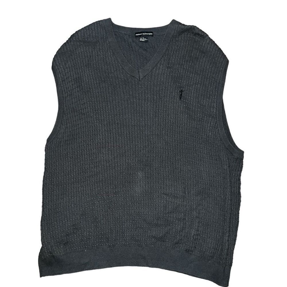 FAIRWAY OUTFITTERS Grey Men’s Gold Vest Size XL